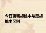 今日更新胡桃木与黑胡桃木区别