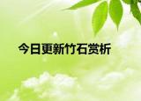 今日更新竹石赏析
