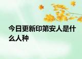 今日更新印第安人是什么人种