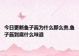 今日更新鱼子酱为什么那么贵,鱼子酱到底什么味道