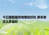 今日更新踏青有哪些好处 原来有这么多益处