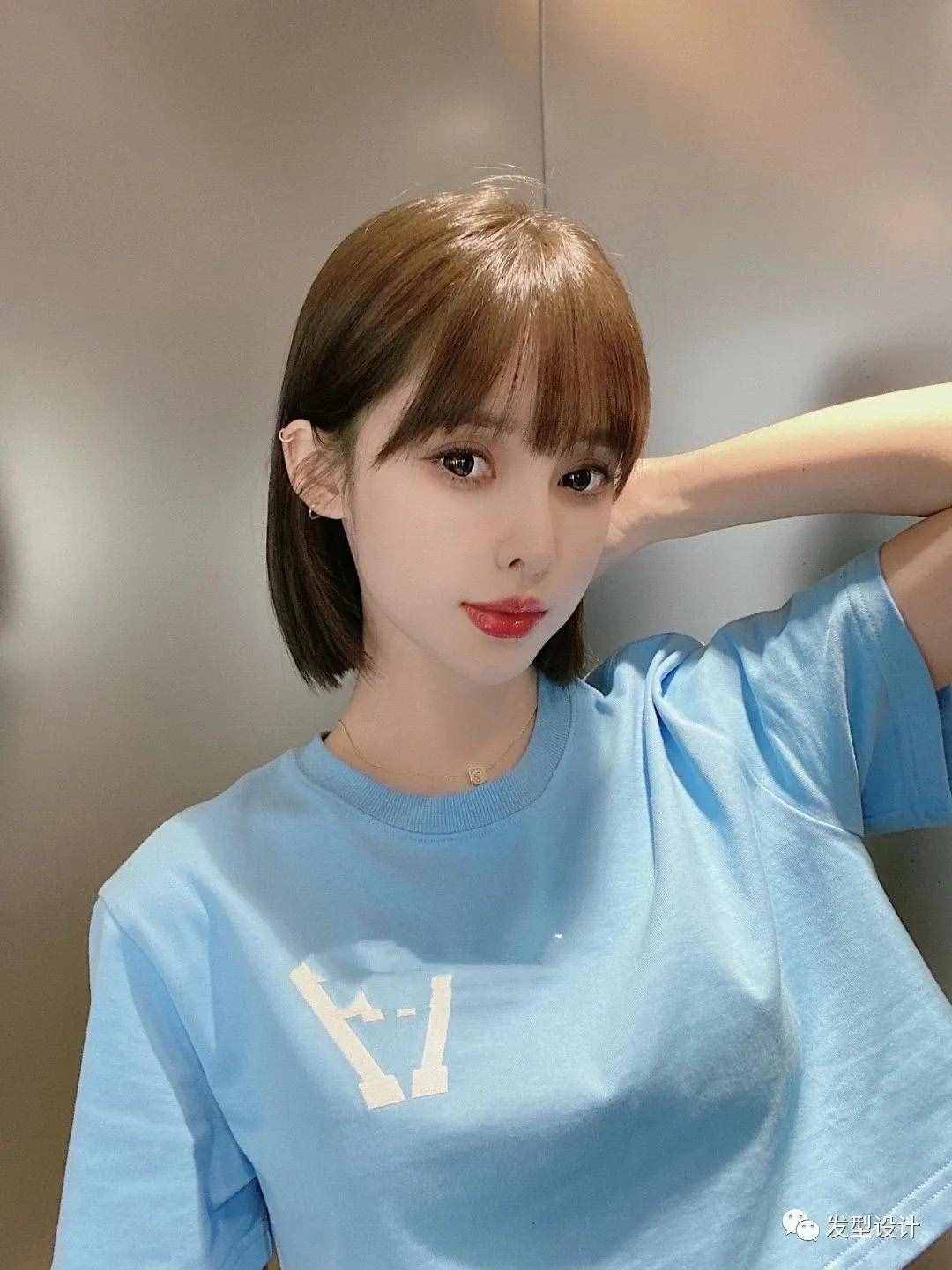 高额头长脸型女生，如何留发型？短发是无法抗拒的选择，美哭了