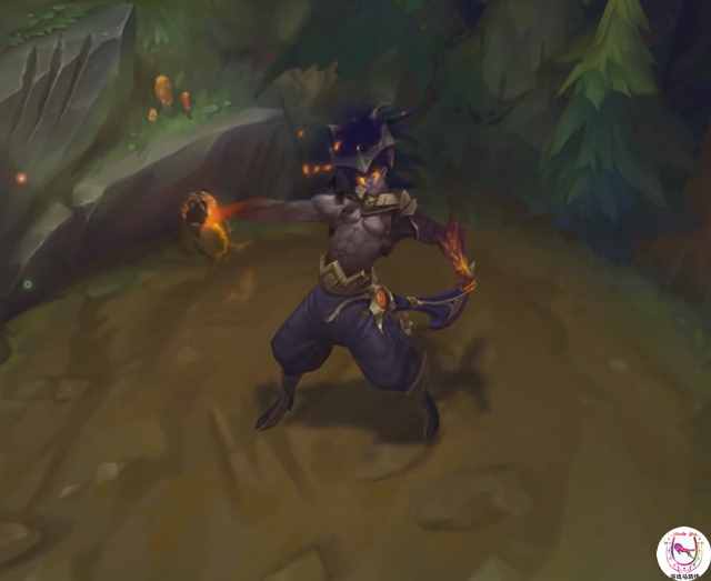 LOL恶魔之刃亚索提前预览：火焰刀跳劈帅爆了！