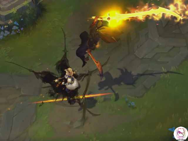 LOL恶魔之刃亚索提前预览：火焰刀跳劈帅爆了！