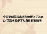 今日更新花露水洒在地板上了怎么办,花露水闻多了对身体有影响吗