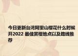 今日更新台湾阿里山樱花什么时候开2022 最佳赏樱地点以及路线推荐