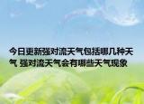 今日更新强对流天气包括哪几种天气 强对流天气会有哪些天气现象