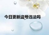 今日更新盗号违法吗