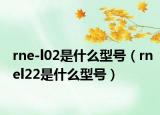 rne-l02是什么型号（rnel22是什么型号）