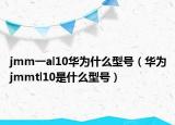 jmm一al10华为什么型号（华为jmmtl10是什么型号）