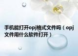 手机能打开opj格式文件吗（opj文件用什么软件打开）