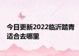 今日更新2022临沂踏青适合去哪里
