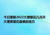 今日更新2022大理樱花几月开 大理赏樱花最美的地方
