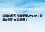 隐藏的照片在哪里看vivox9（隐藏的照片在哪里看）