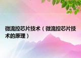 微流控芯片技术（微流控芯片技术的原理）