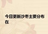 今日更新沙枣主要分布在