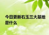 今日更新右玉三大基地是什么
