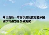 今日更新一年四季温度变化的原因 四季气温为什么会变化