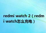 redmi watch 2（redmi watch怎么充电）