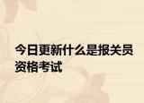 今日更新什么是报关员资格考试