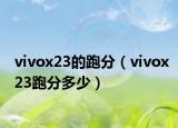 vivox23的跑分（vivox23跑分多少）