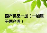 国产机皇一加（一加属于国产吗）