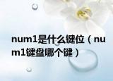 num1是什么键位（num1键盘哪个键）
