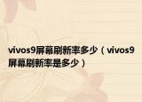 vivos9屏幕刷新率多少（vivos9屏幕刷新率是多少）