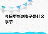 今日更新割麦子是什么季节