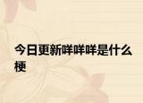 今日更新咩咩咩是什么梗