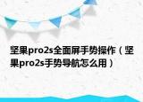 坚果pro2s全面屏手势操作（坚果pro2s手势导航怎么用）