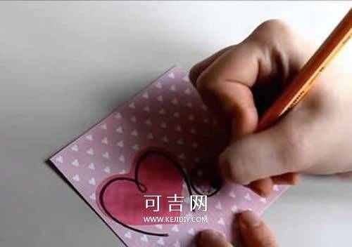 儿童手工制作母亲节贺卡简单 -  www.kejidiy.com