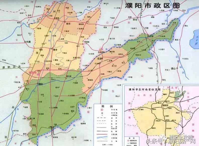 16张卫星地图看濮阳30年城市变迁