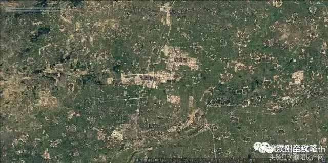 16张卫星地图看濮阳30年城市变迁