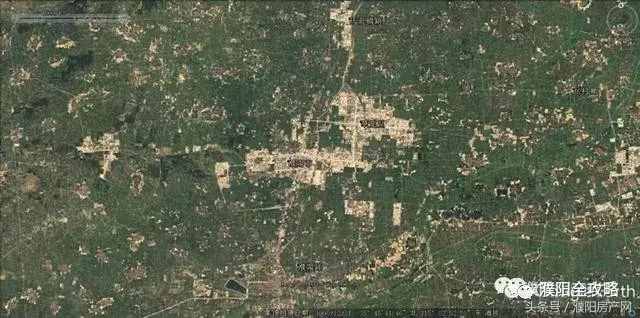 16张卫星地图看濮阳30年城市变迁