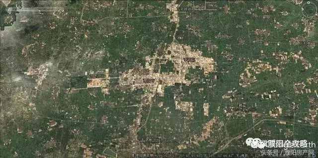 16张卫星地图看濮阳30年城市变迁