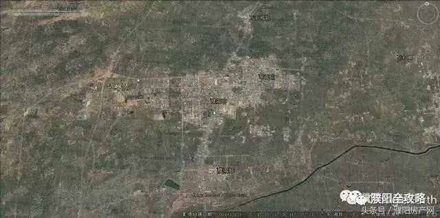 16张卫星地图看濮阳30年城市变迁