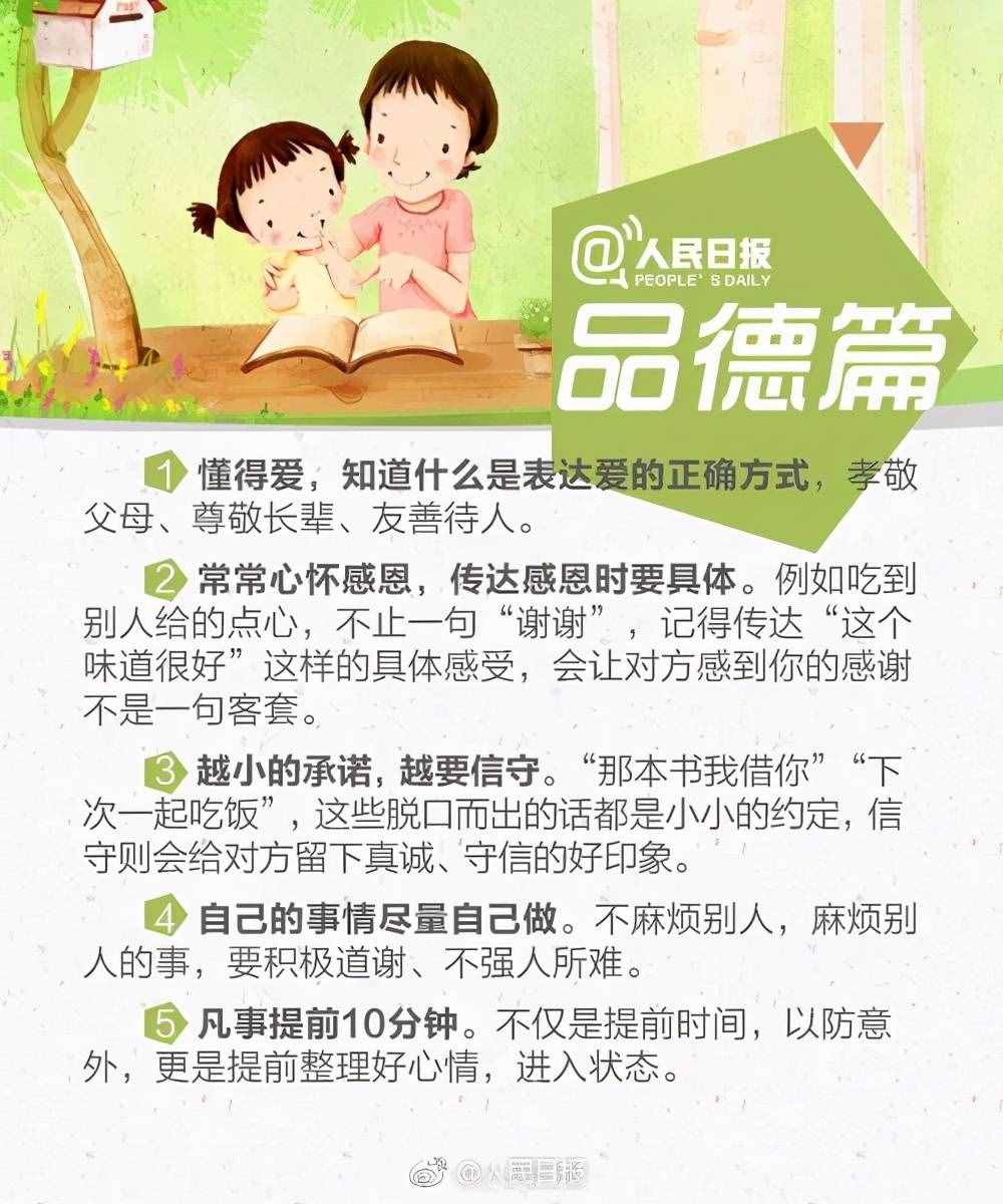 班主任建议：这40条教养礼仪，教给孩子，让孩子更优秀