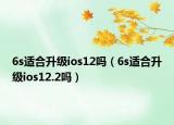 6s适合升级ios12吗（6s适合升级ios12.2吗）