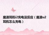 魔浪耳机i2充电没反应（魔浪u2耳机怎么充电）