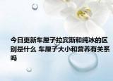 今日更新车厘子拉宾斯和纯冰的区别是什么 车厘子大小和营养有关系吗