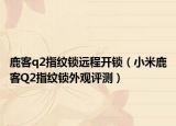 鹿客q2指纹锁远程开锁（小米鹿客Q2指纹锁外观评测）