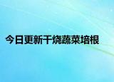 今日更新干烧蔬菜培根