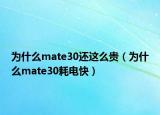 为什么mate30还这么贵（为什么mate30耗电快）