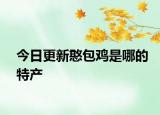 今日更新憨包鸡是哪的特产