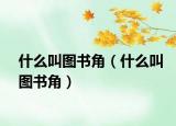 什么叫图书角（什么叫图书角）