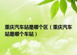 重庆汽车站是哪个区（重庆汽车站是哪个车站）