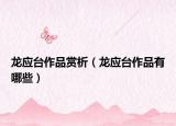 龙应台作品赏析（龙应台作品有哪些）