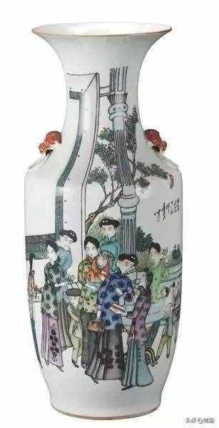干货︱民国粉彩时装人物瓷器