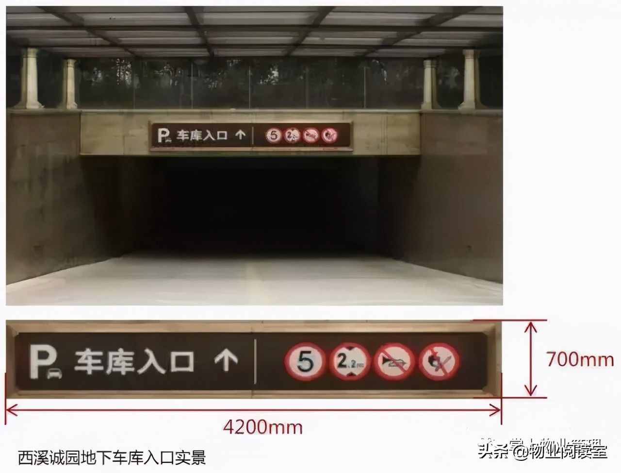绿城地下车库标识设计，干货